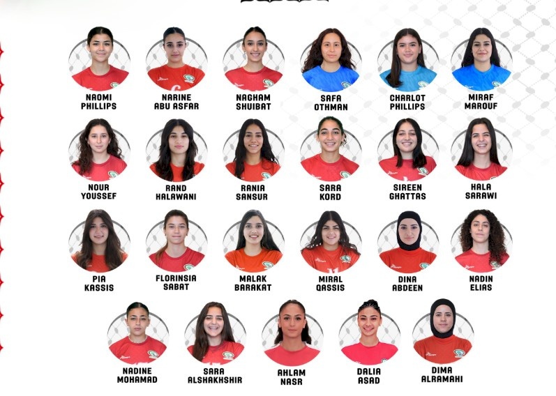 الاعلان عن قائمة فدائي السيدات في تصفيات كأس آسيا