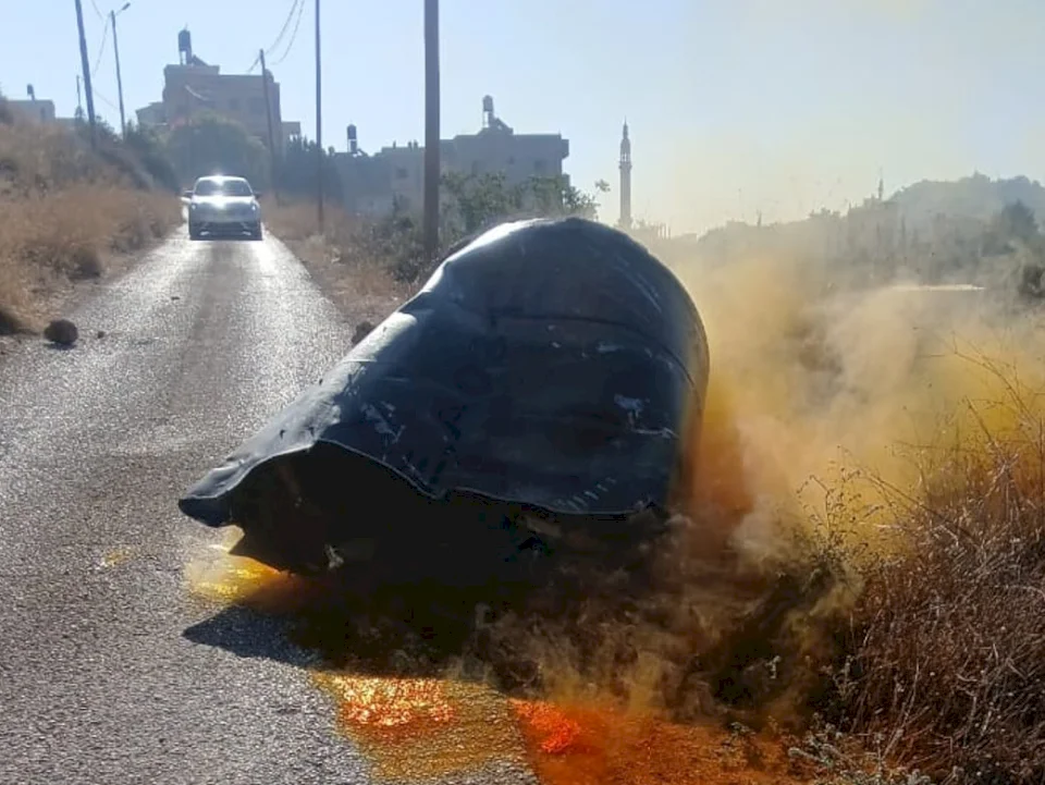 Civil Defense: We dealt with 12 cases of falling rocket shrapnel resulting in 4 minor injuries