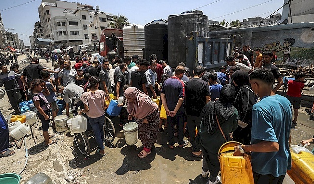 بلدية غزة: آلاف الأسر بلا مياه منذ أسبوع ونتجه نحو أزمة عطش حادة