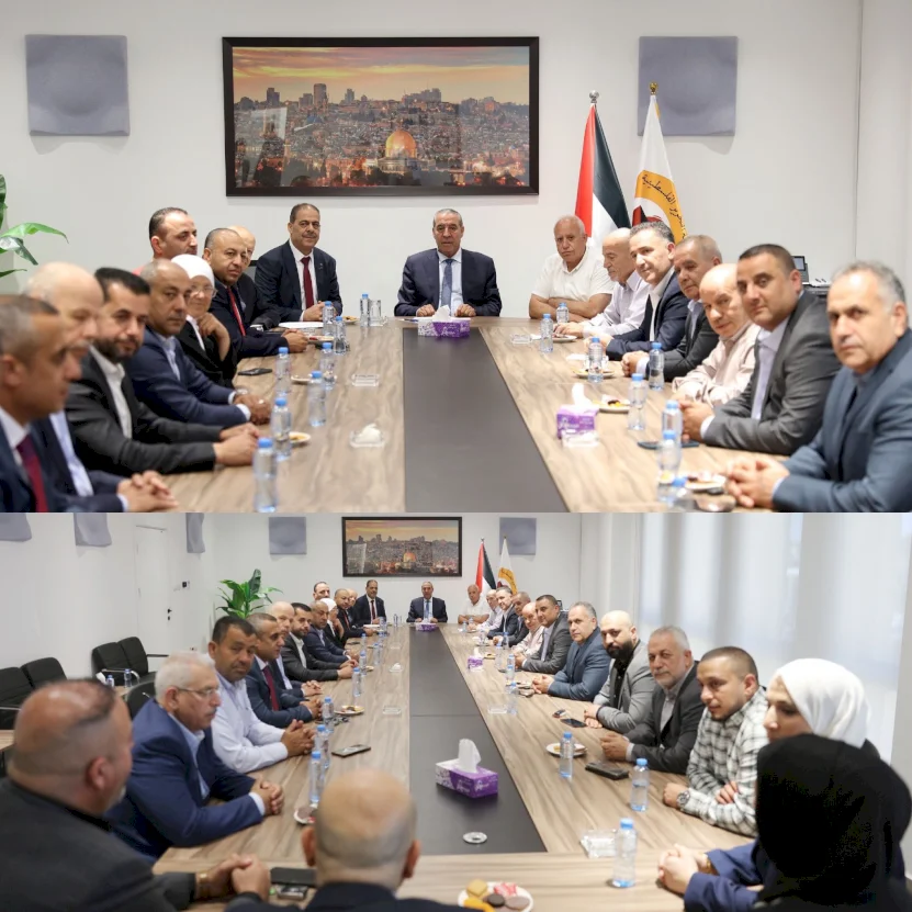 الشيخ يلتقي فعاليات محافظة سلفيت ويؤكد على أولوية دعم صمود المواطنين