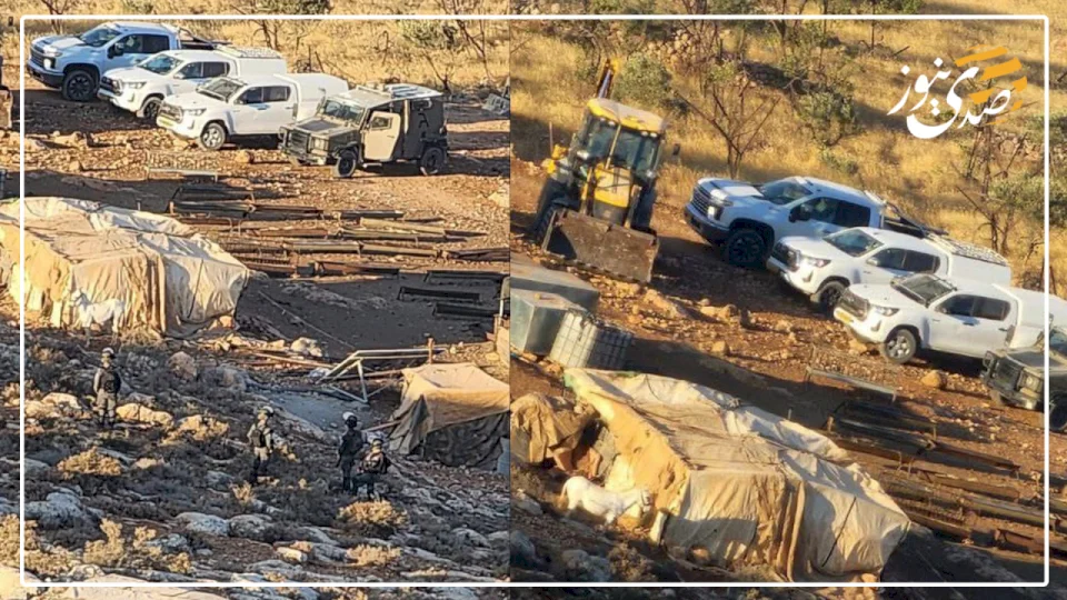 الاحتلال يشرع بعمليات هدم في منطقة الخلايل قرب المغير (فيديو)