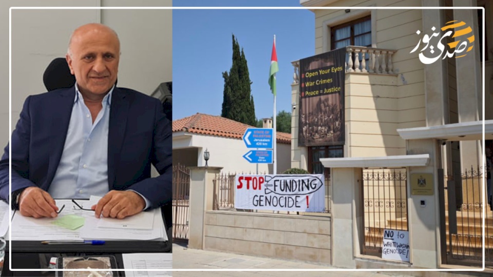 السفير الفلسطيني في قبرص يبدأ إضرابا رمزيا عن الطعام تضامناً مع غزة 