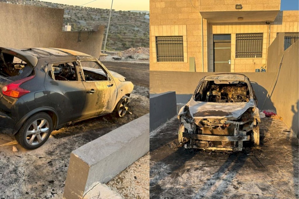 بعد 10 أيام على زيارة السفير الأمريكي لها.. مستوطنون يهاجمون الطيبة مجدداً (صور)