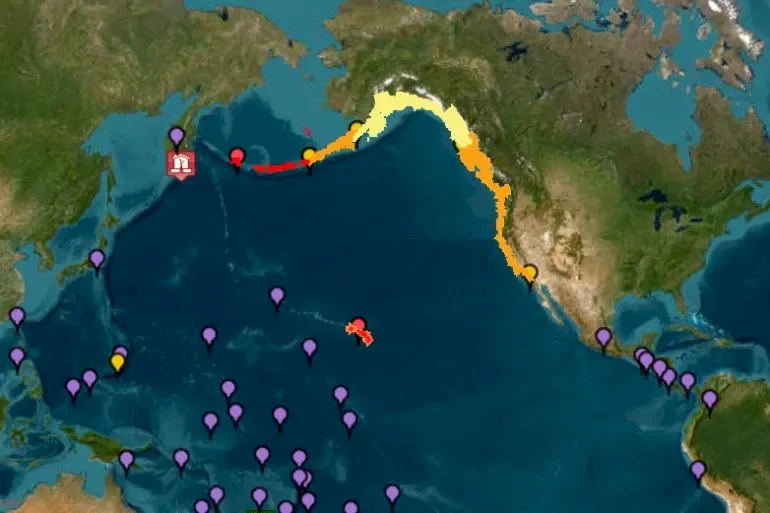 Un séisme de 8,7 degrés suscite des inquiétudes mondiales concernant un tsunami dans l'océan Pacifique