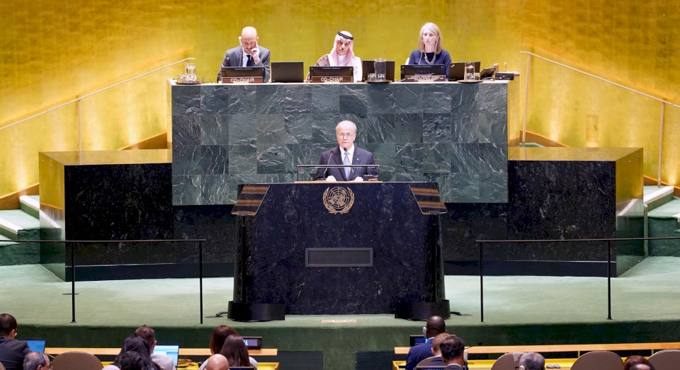 مصطفى يراسل وزيري خارجية السعودية وفرنسا لدعم وتأييد "إعلان نيويورك"