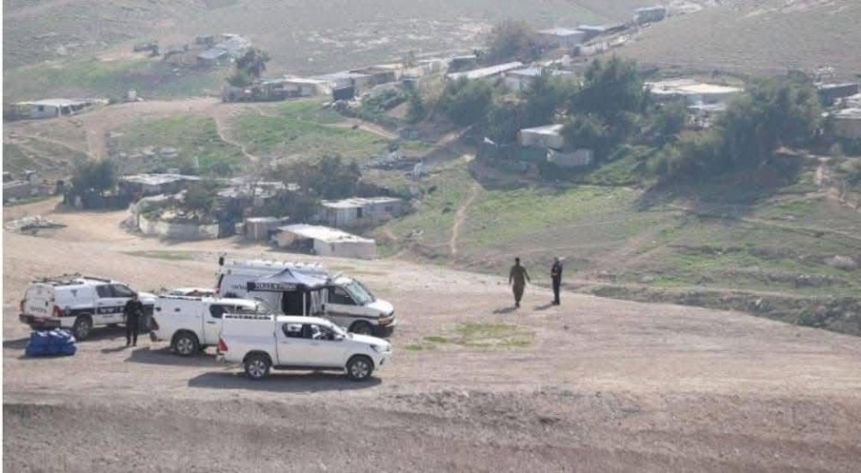 The Occupation Notifies of the Demolition of All Homes in the Village of Al-Na'man East of Bethlehem