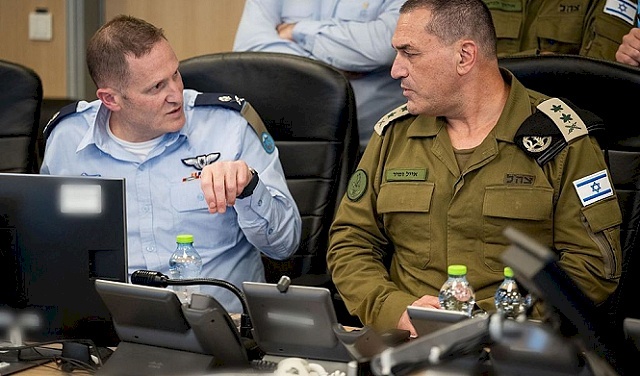 Exchange of accusations between Israeli army leadership following the failure of the 'Gideon's Chariots' operation