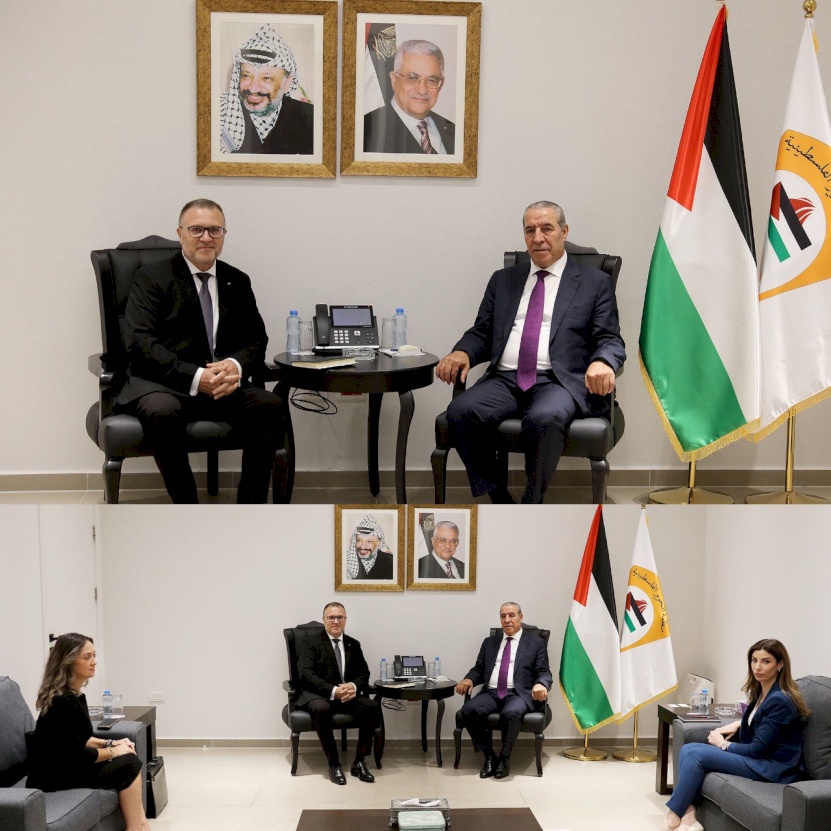 الشيخ يطلع السفير الروماني على مستجدات الأوضاع ويدعو لتدخل دولي عاجل لغزة