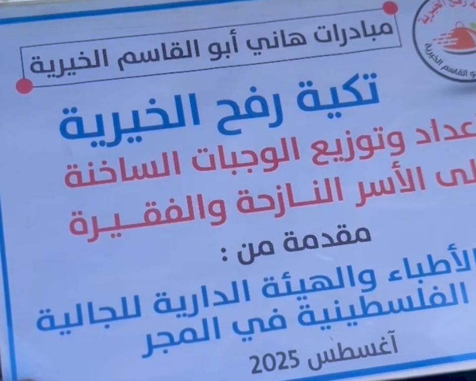 الجالية واتحاد أطباء فلسطين في المجر ينجحون في إيصال  بعض المساعدات لأبناءنا في قطاع غزة