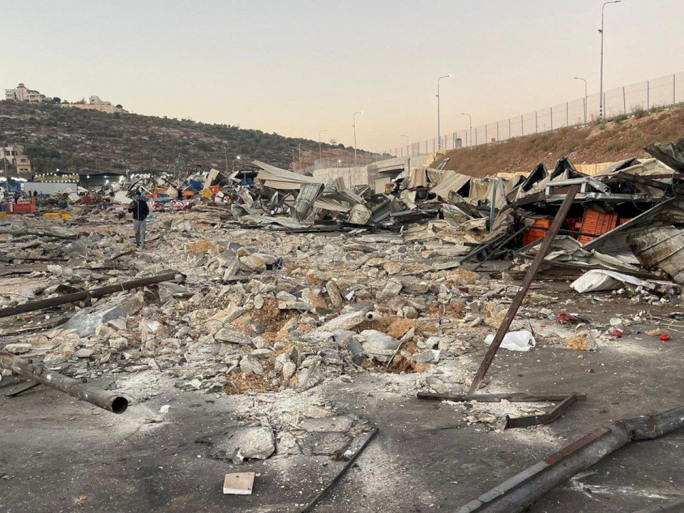 Demolishing Beita Market: The Occupation Strikes at the Lifeline of the Local Economy in Northern West Bank (Video)