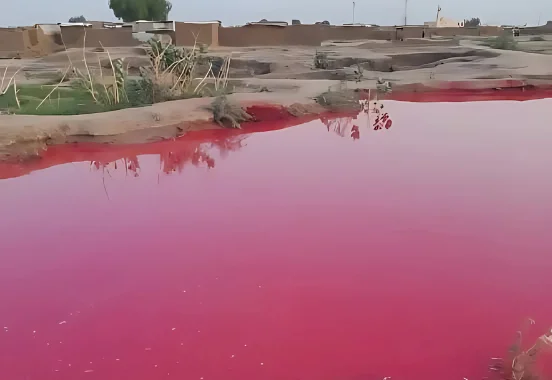 What is the truth behind the circulated images of "chemical and radiological pollution" in Khartoum?