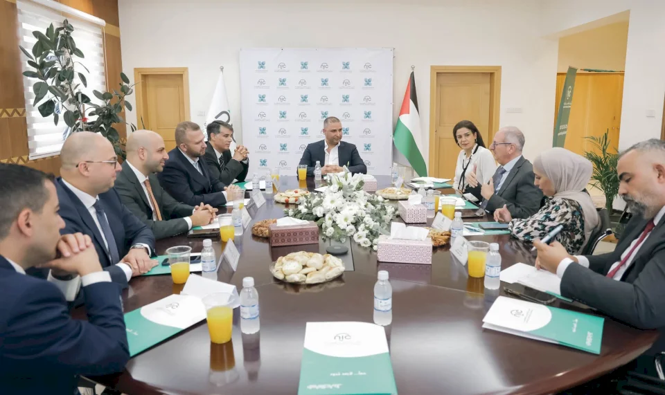 National Insurance Company Receives Official Delegation from Palestine Stock Exchange at Its Headquarters in Al-Bireh