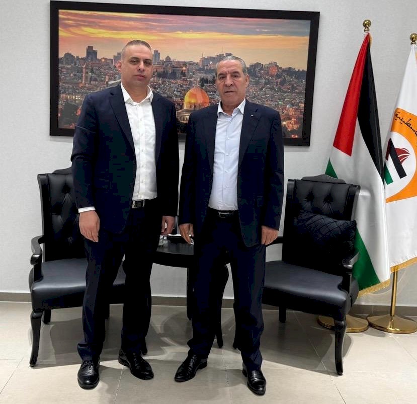 Sheikh Receives Secretary of Fatah Movement in the Britain Region