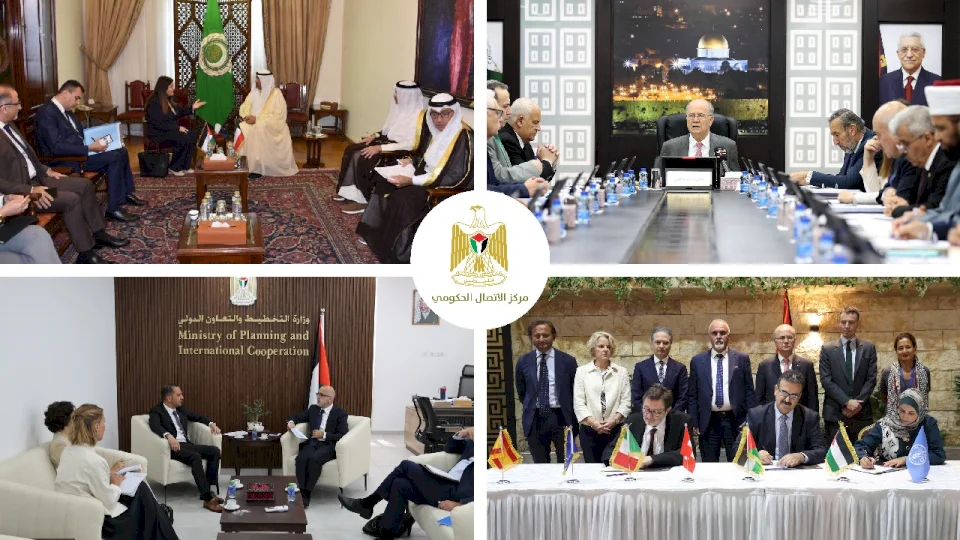 أهم التدخلات التنموية والإصلاحية التي نفذتها الحكومة الفلسطينية الأسبوع الماضي