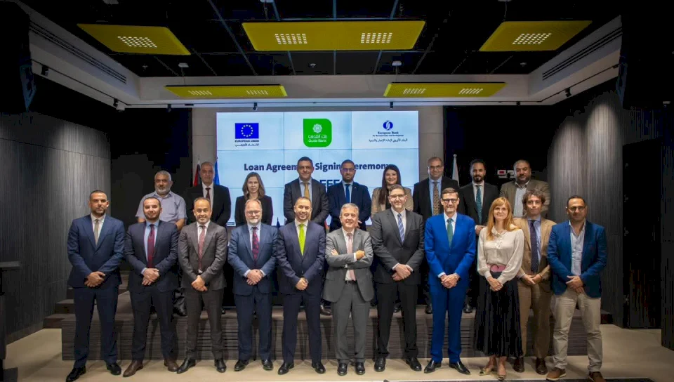 In a Qualitative Move to Support the Green Economy and Empower Women, Quds Bank and the European Bank Sign an Agreement Worth 10 Million Dollars