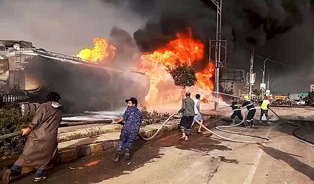 إسرائيل تستهدف ميناء الحديدة في اليمن