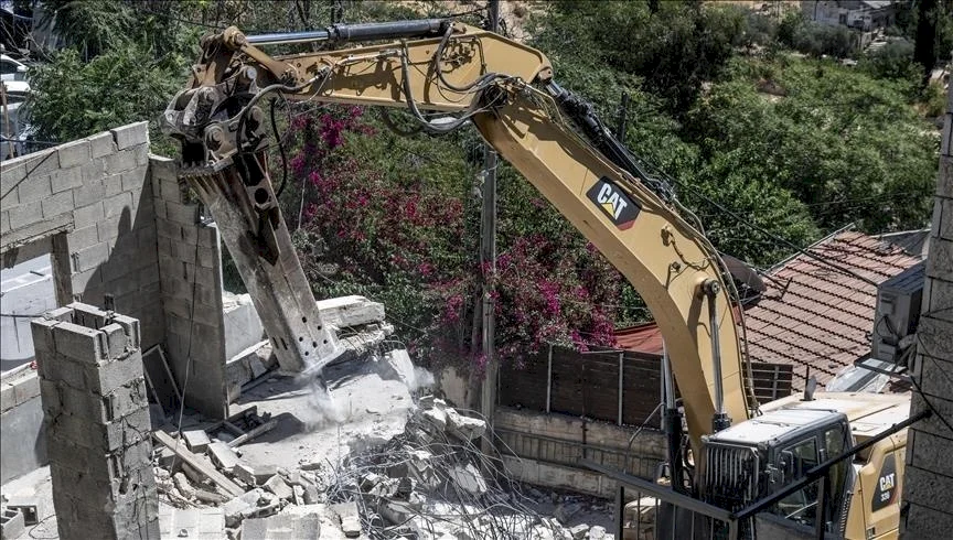 הכיבוש הורס בפעם השנייה את כפר חל'ה א-דבע במסאפר יטא בדרום חברון