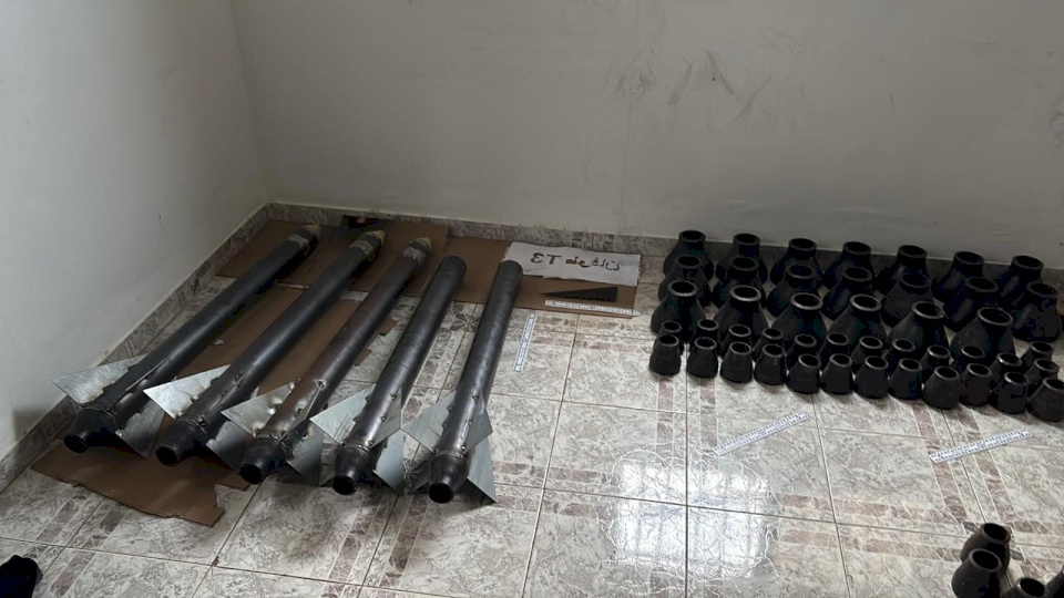 הצבא הישראלי טוען: עצר חולייה ותפס סדנא לייצור רקטות ברמאללה