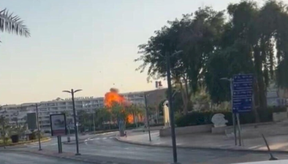 إصابات إحداها خطيرة بسقوط طائرة يمنية مسيرة في إيلات