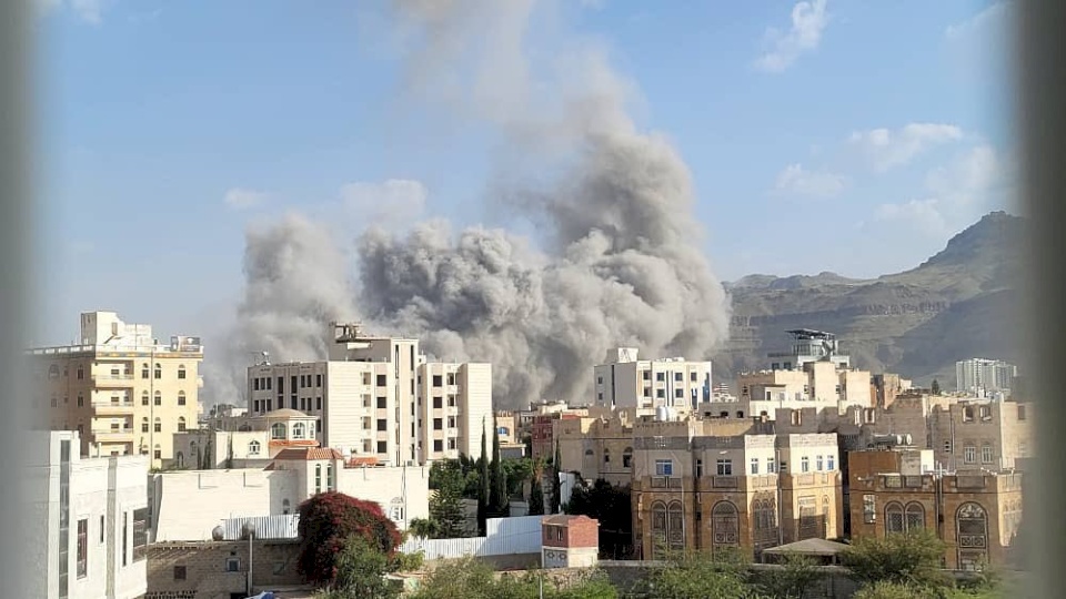 Video: Israeli Airstrikes Target the Yemeni Capital Sanaa