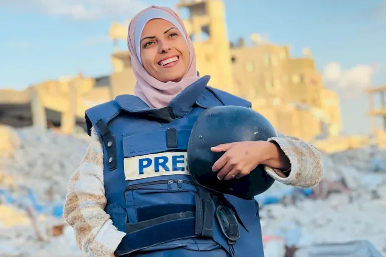 مراسلة اندبندنت عربية الراحلة مريم أبو دقة تفوز بجائزة بطل حرية الصحافة