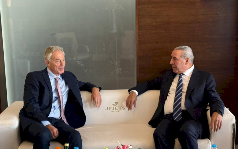 השייח' דן עם בלייר על יום לאחר המלחמה בעזה