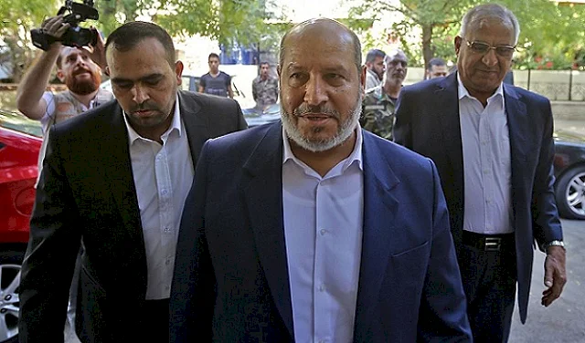 A Delegation from Hamas Leadership, Heads by Khalil al-Hayya, Follows up in Cairo on Ceasefire Agreement Implementation in Gaza