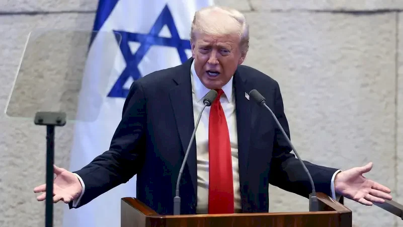 טראמפ מאיים: ננשל את נשק החמאס אם הם לא יעשו זאת