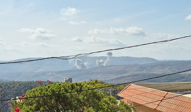 Israeli Airstrikes on Mahmoudiyeh and Jarmak Areas in Southern Lebanon