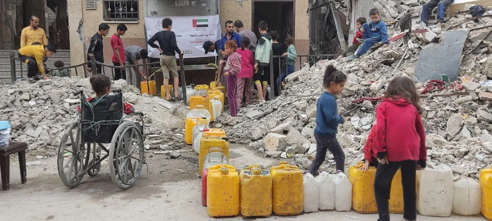 RVF Foundation Resumes Activities in Gaza City and North to Provide Residents with Drinking Water