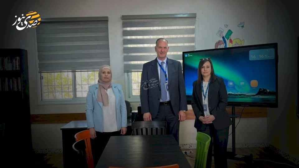 La Banque de l'Habitat fait un don pour la création d'une bibliothèque numérique modèle pour l'école des filles d'Al-Amariyya à Bethléem