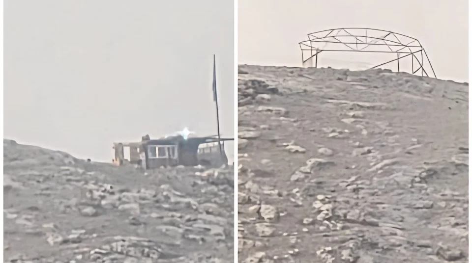 Établissement d'un point colonial à l'est d'Anata dans la Jérusalem occupée