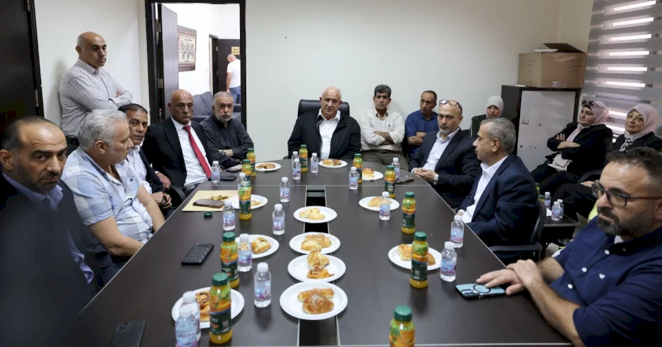 שר הפנים נפגש עם ועדות השלום האזרחי במחוז נצרת