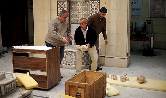 The Theft of Valuable Artifacts from the National Museum in Damascus