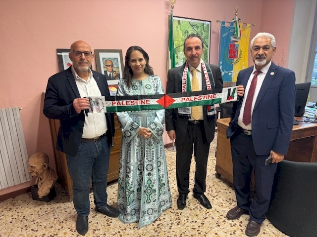 עיריית קאסיטינה די לוג'ניאנו בצפון איטליה מכירה במדינת פלסטין