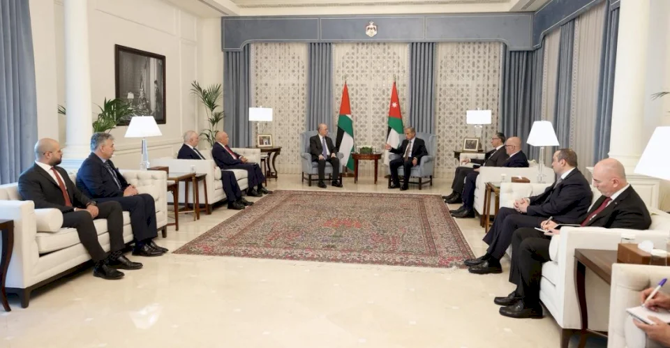 مصطفى يجري مع نظيره الأردني جلسة مباحثات للقضايا ذات الاهتمام المشترك