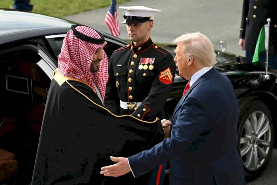Video: In Extraordinary Ceremonies... Trump Welcomes Mohammed Bin Salman at the White House