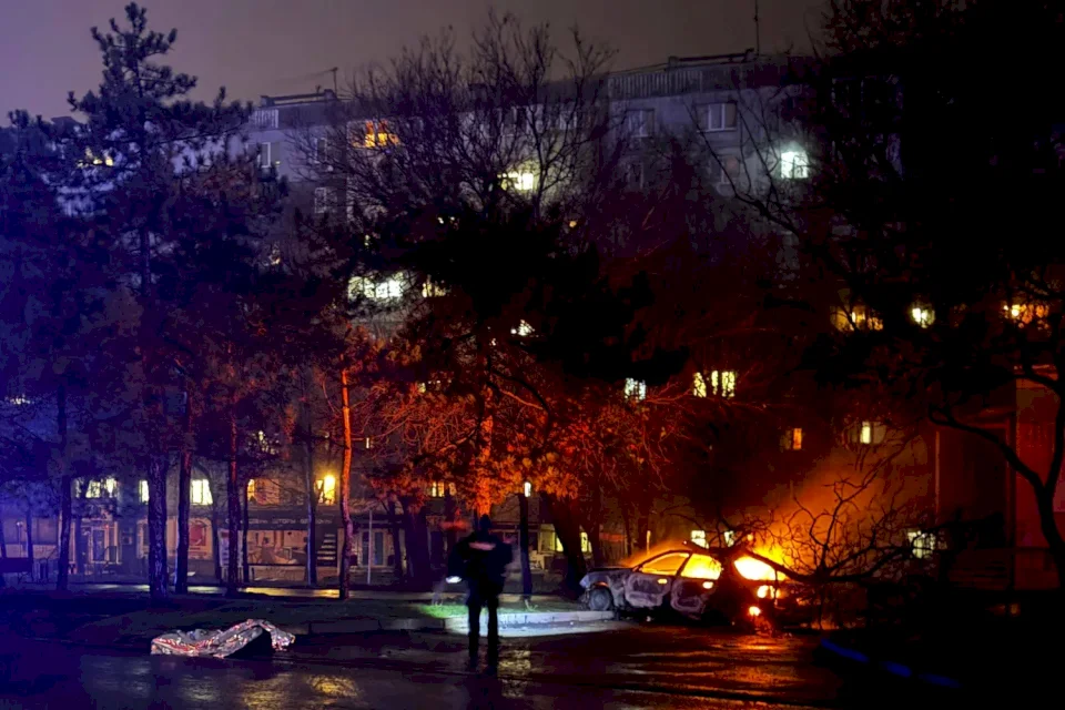 חמשה אנשים נהרגו במתקפה רוסית על זפוריז'יה באוקראינה