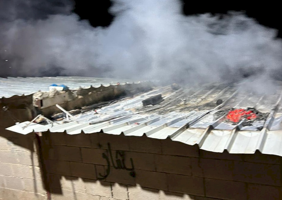 اعتداء مستوطنين على بركس زراعي شمالي القدس (صور)