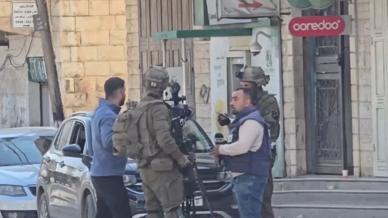 Occupation Hinders Journalists' Work in Tubas and Detains Journalists