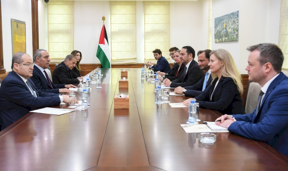 الشيخ يبحث مع ممثلي الدول الأوروبية E4 الاستحقاقات السياسية المترتبة على المرحلة المقبلة