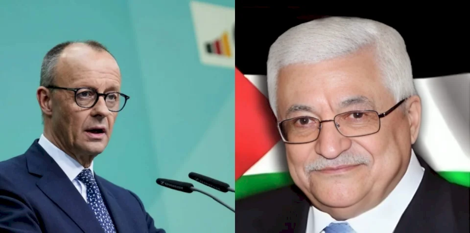 During a Call with the German Chancellor.. President Abbas: We Are Committed to the Comprehensive Reform Program for the Palestinian Authority and Holding Elections