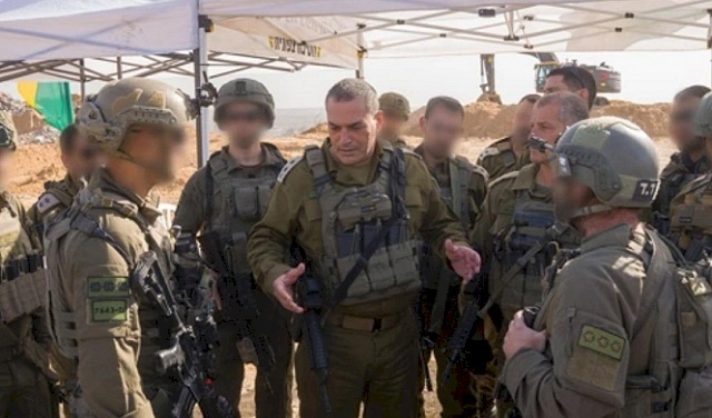 رئيس أركان الجيش الإسرائيلي من غزة: لن نتيح لحماس إعادة تأسيس قوّتها