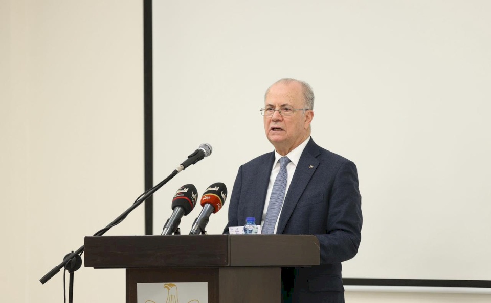 رئيس الوزراء الفلسطيني: نعمل على الحوكمة المؤسساتية لقطاع الصحة لتقديم أفضل الخدمات للمواطنين