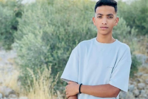 A Boy Martyred by the Gunfire of Occupation Forces in Bethlehem