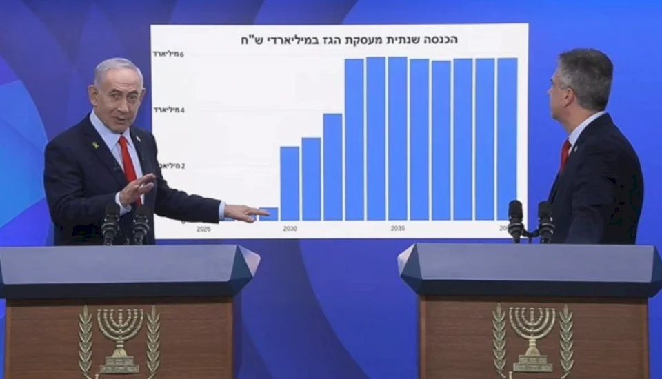 Netanyahu Announces Historic Gas Deal with Egypt