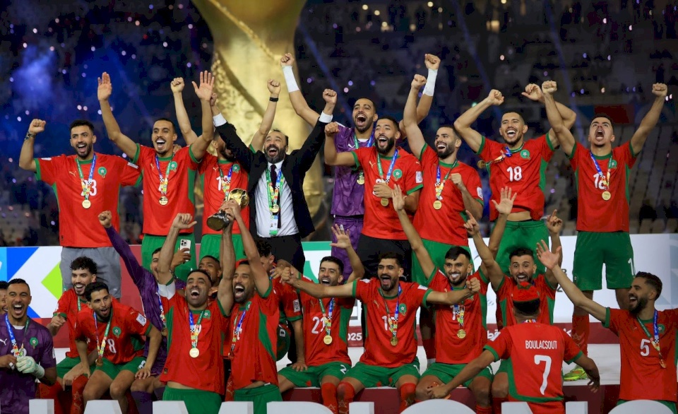 المنتخب المغربي يتوج بلقب كأس العرب