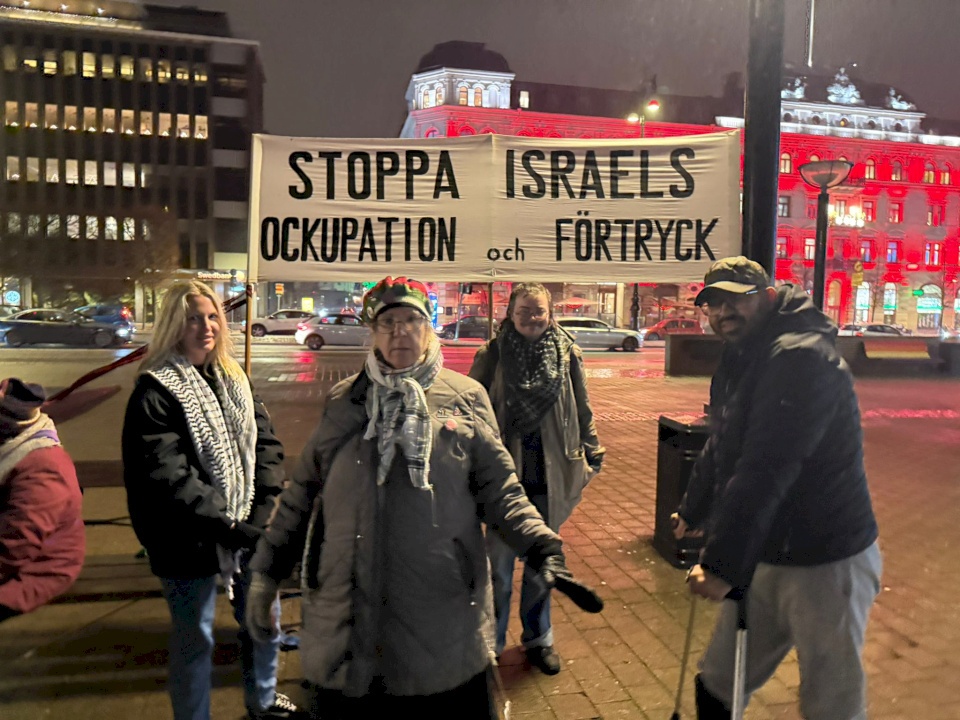 From the Church of the Nativity to Swedish Helsingborg: A Solidarity Gathering in Support of the Palestinian People