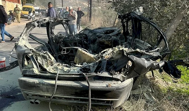 شهيد باستهداف مركبة في قضاء صيدا والاحتلال يعلن مهاجمة عناصر لحزب الله