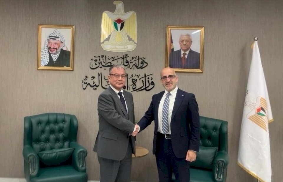 اليابان تجدد التزامها بدعم الموازنة الفلسطينية بـ10ملايين دولار ضمن حزمة دعم جديدة